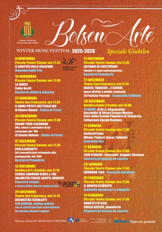 BolsenArte Winter Music Festival 2025/26 – Speciale Giubileo