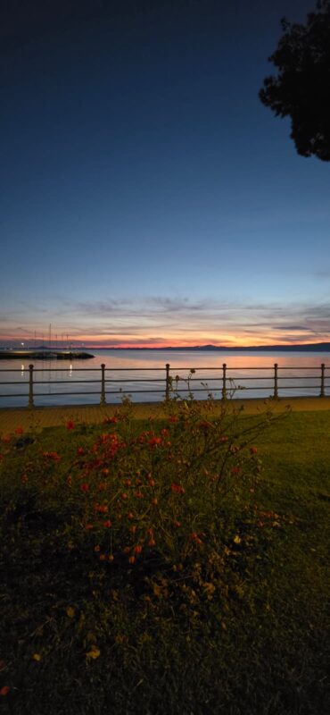 Se il silenzio avesse un colore, qui sarebbe blu!