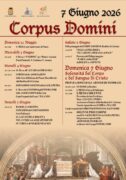 Corpus Domini 2026 a Bolsena | La Sacra Pietra e le Infiorate del Miracolo Eucaristico locandina