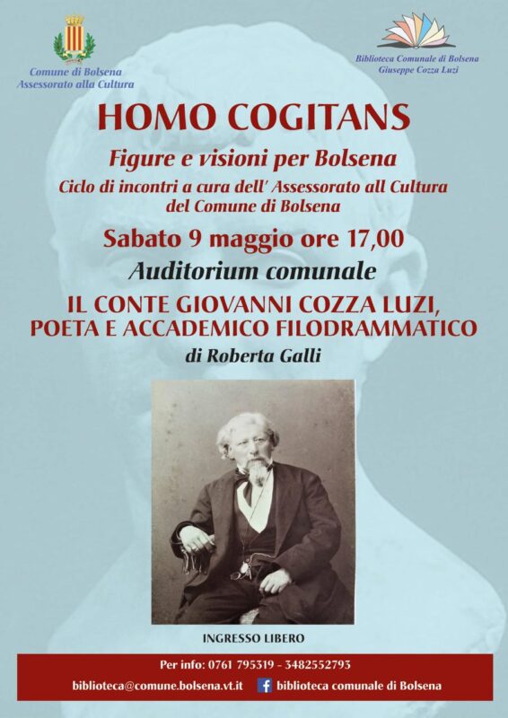 Homo Cogitans: Il Conte Giovanni Cozza Luzi