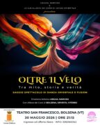 Oltre il Velo – Tra mito, storia e verità | Saggio di Danza Orientale e Fusion a Bolsena locandina