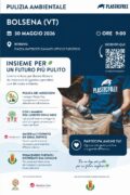 Pulizia ambientale Plastic Free a Bolsena 2026 locandina