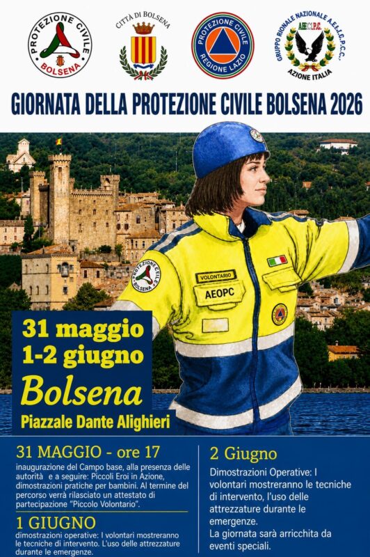 Giornata della Protezione Civile Bolsena 2026