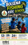 Bolsena Fishing Kids School: corso di pesca spinning per ragazzi locandina