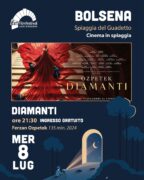 Est Film Festival | Cinema in spiaggia: “Diamanti” di Ferzan Ozpetek a Bolsena locandina