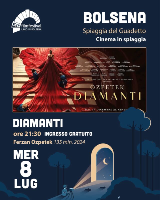 Est Film Festival | Cinema in spiaggia: “Diamanti” di Ferzan Ozpetek a Bolsena