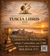 Premio Letterario Internazionale Tuscia Libris 2026 locandina